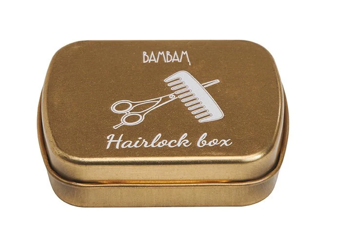 BamBam Haarlok Bewaarblikje 6cm