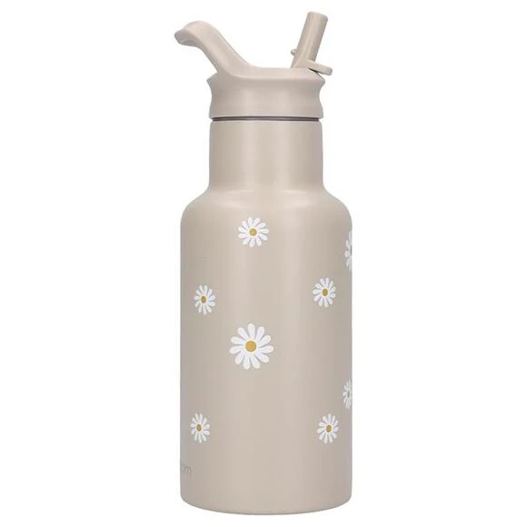 Kidzroom RVS Thermo Drinkfles 350ml | Nostalgia Beige