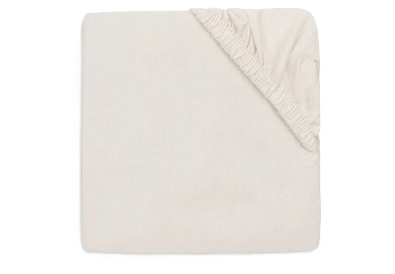 Jollein Hoeslaken Wieg Oatmeal 50X80Cm