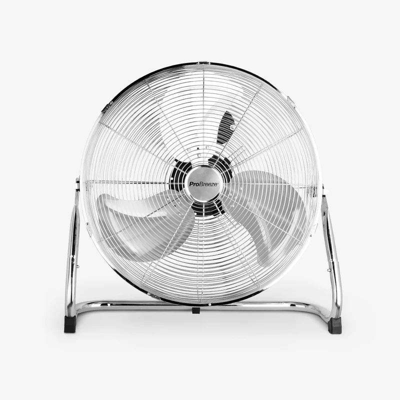 51 cm Chrome Gym Floor Fan