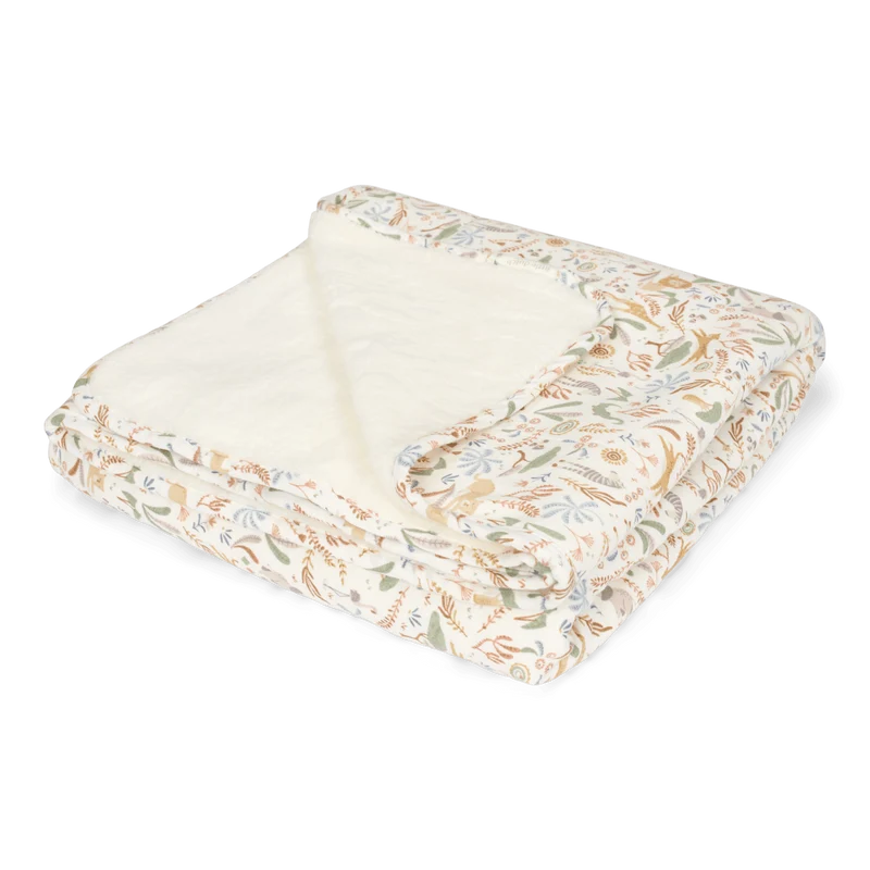 Little Dutch Wiegdeken Fleece Blooming Safari