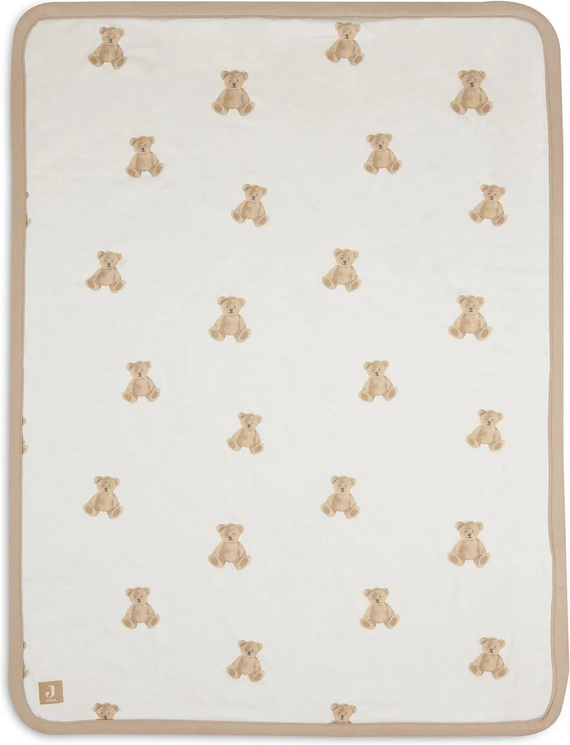 Jollein Ledikantdeken Teddy Bear 100X150Cm