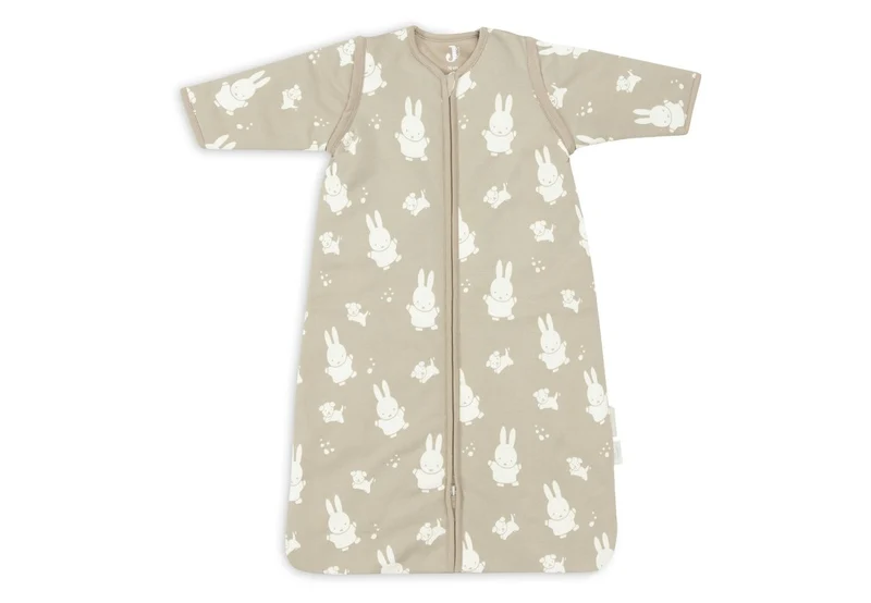 Jollein Slaapzak Baby Miffy & Snuffy Olive Green 90Cm Afritsbare Mouw