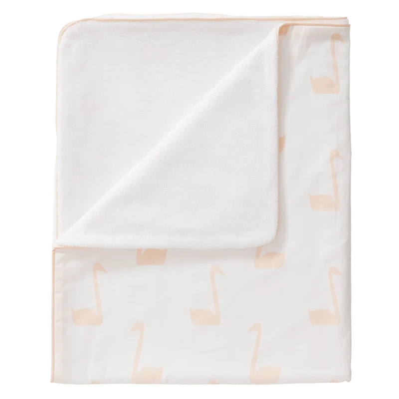 Fresk Wiegdeken Swan Pale Peach 80x100cm