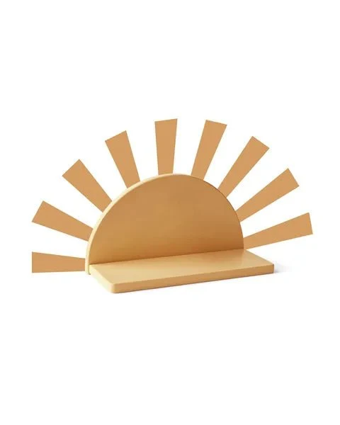 Kid's Concept Wandplank Sun Mustard Star