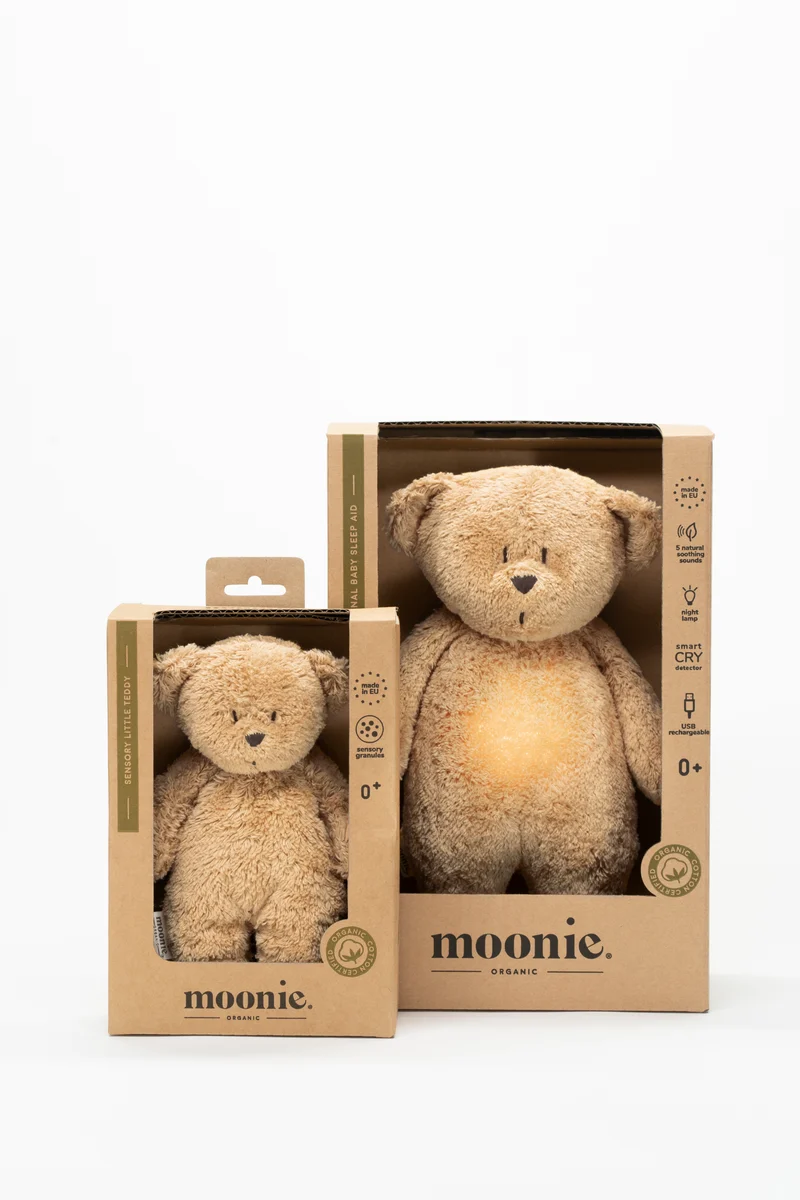 Moonie - Sensory Little Teddy | Cappuccino