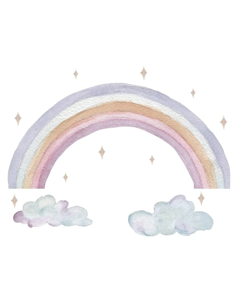 That's Mine Muursticker Fairy Rainbow Multi