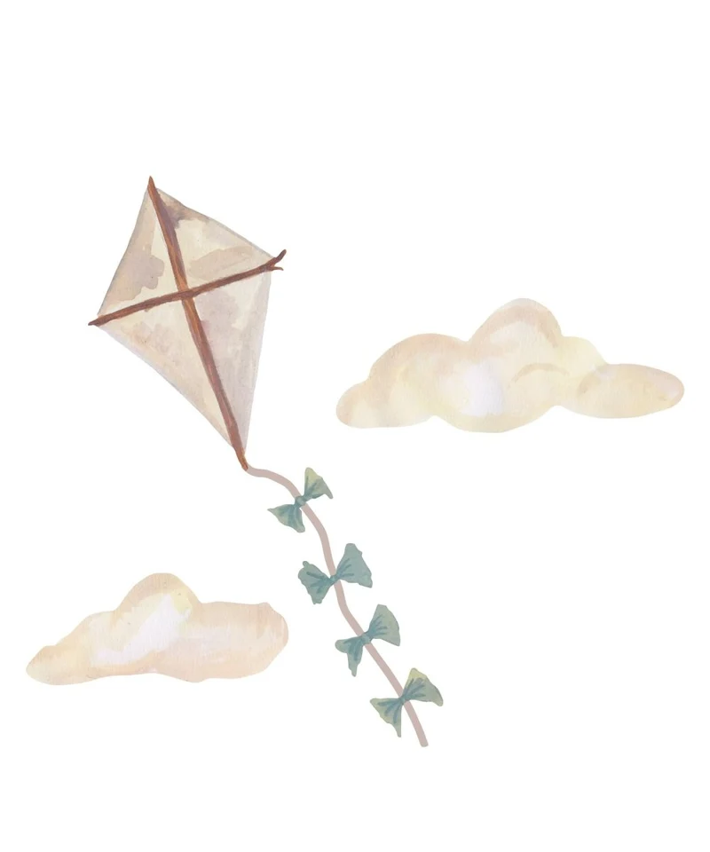 That's Mine Muursticker Kite Small Beige