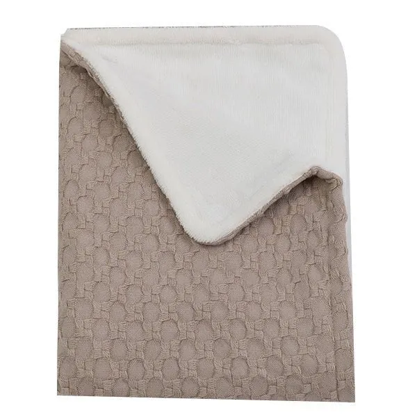 Bamboom Ledikantdeken Honey Sand 100x140cm