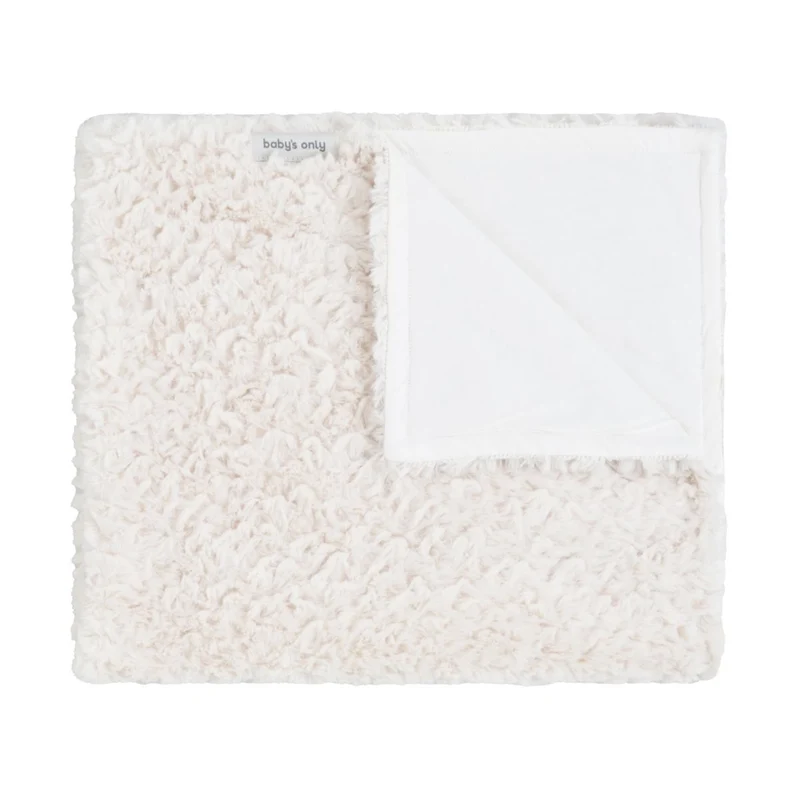 Baby's Only Wiegdeken 70X95Cm Snow Wol Wit