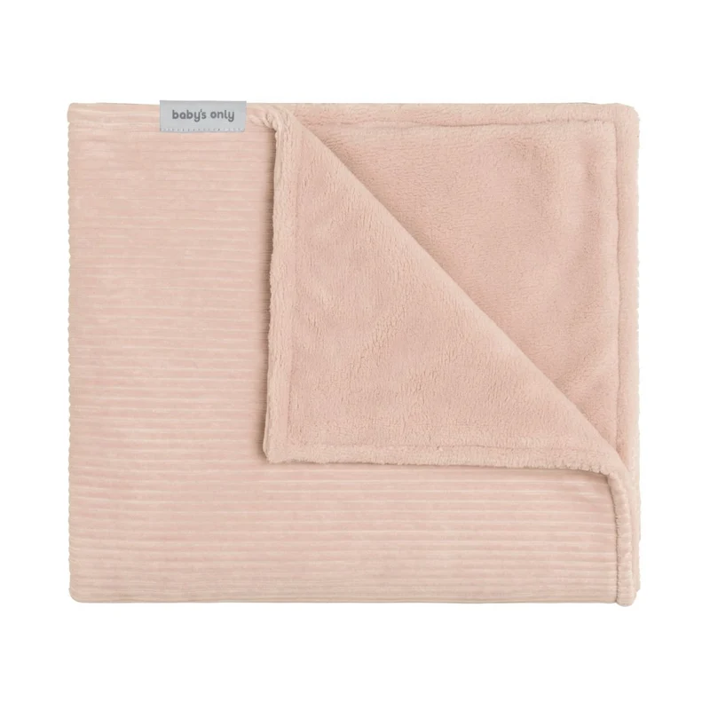 Baby's Only Ledikantdeken 100X135Cm Teddy Sense Peach