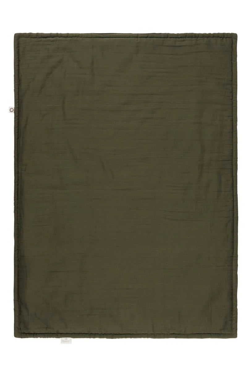 Noppies Wiegdeken Gevuld Mousseline Omkeerbaar Beetle 75x100cm