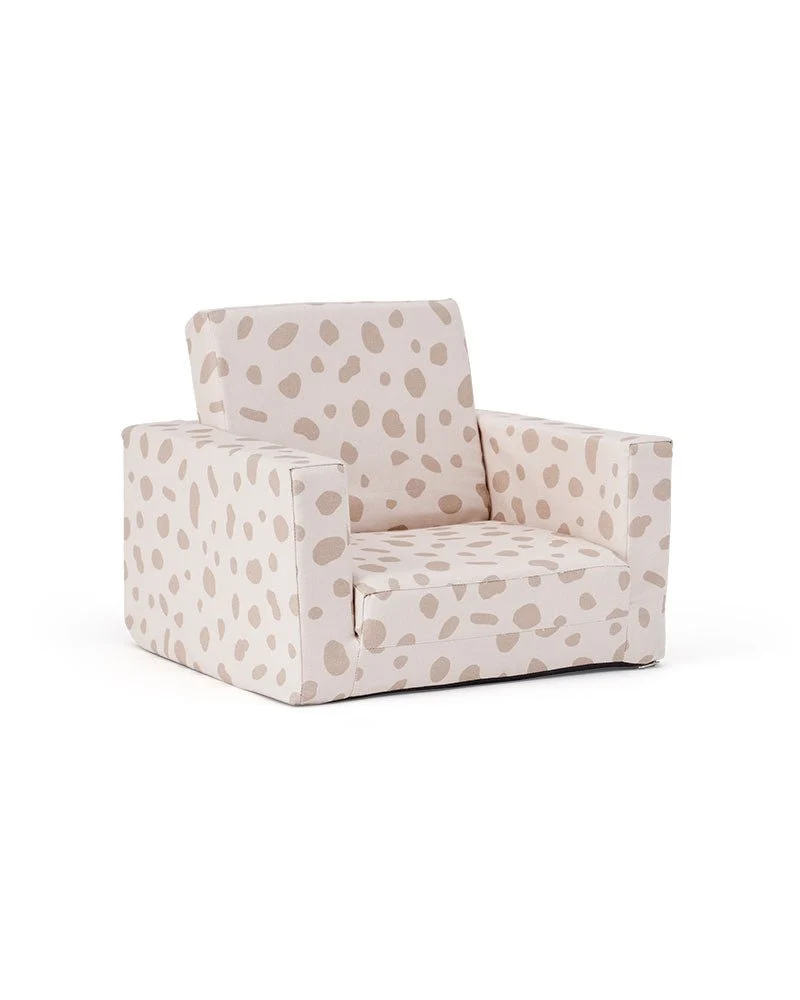 Opvouwbare fauteuil met stippen