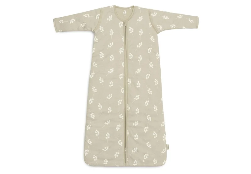 Jollein Slaapzak Baby Twig Olive Green Afritsbare Mouw