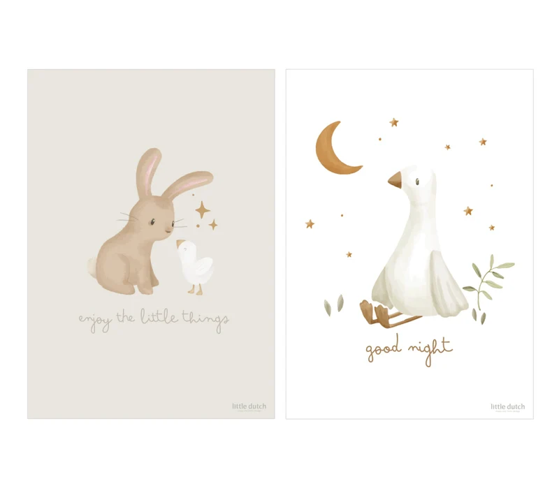 Little Dutch Poster A3 Nbn Little Goose