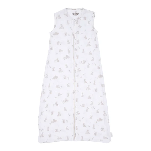 Little Dutch Slaapzak Baby Zomer Hydrofiel Wit Baby Bunny
