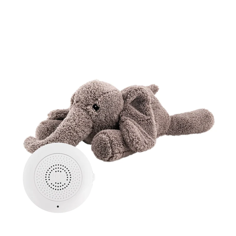 Flow - Knuffel Hartslag Comforter George Elephant | Grey