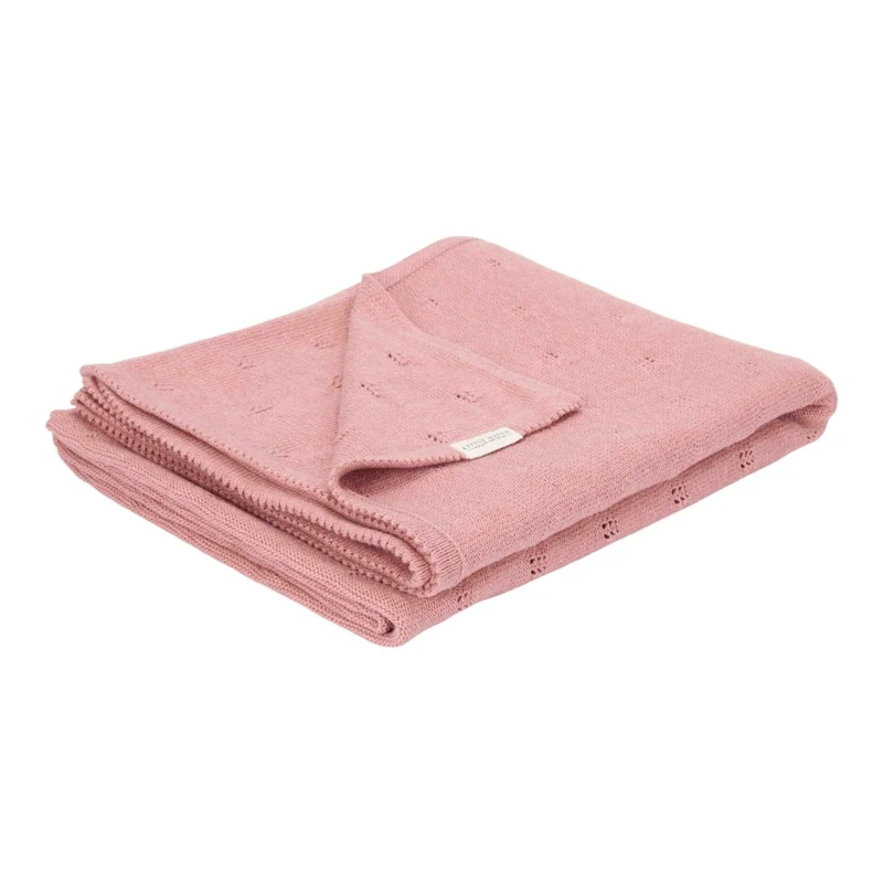 Little Dutch Wiegdeken Pure Pink Blush
