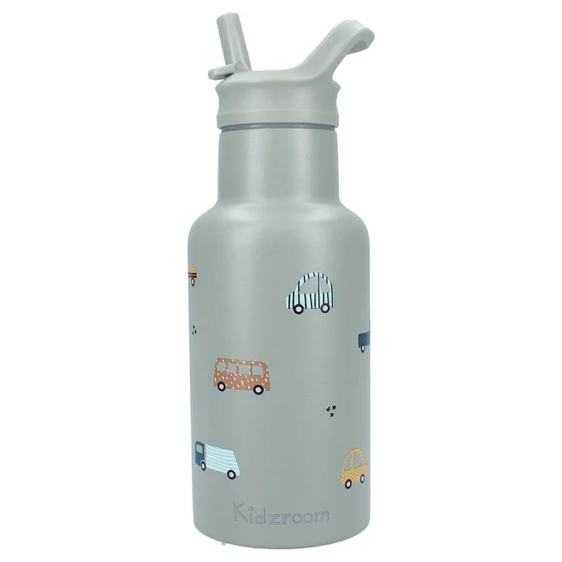 Kidzroom RVS Thermo Drinkfles 350ml | Sweet Cuddles