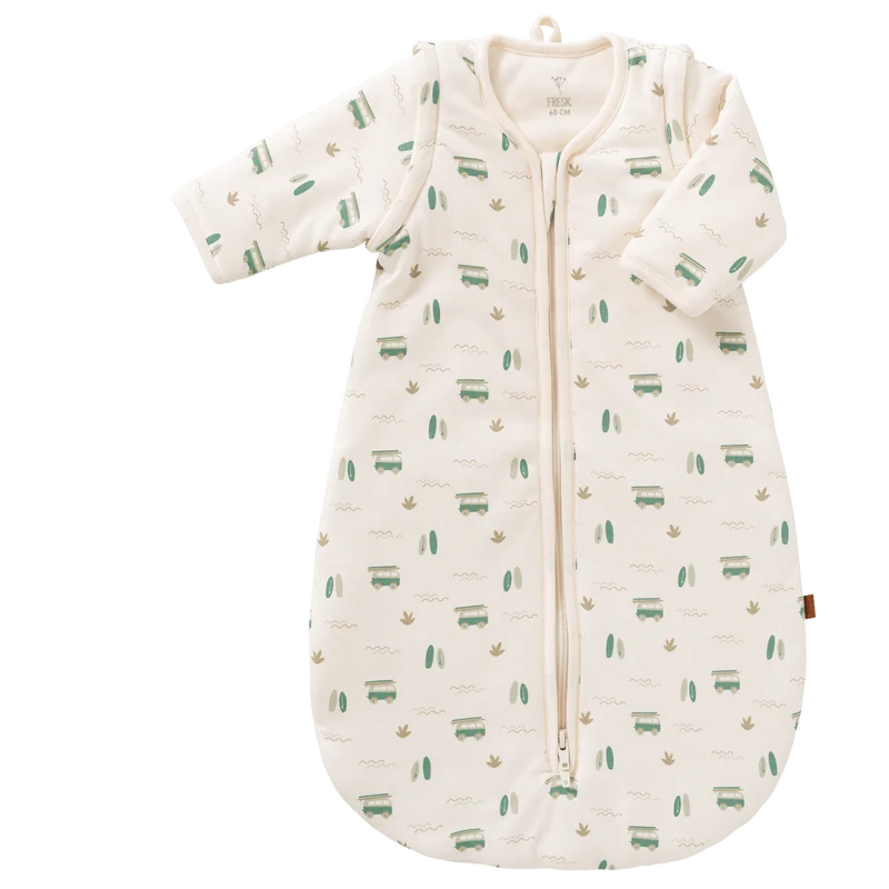 Fresk Slaapzak Baby Surf Boy Interlock Met Lichte Voering 60Cm