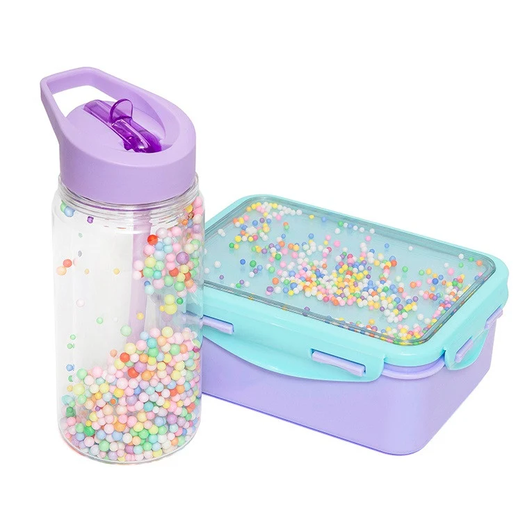 Petit Monkey drinkfles Marcaron Pops Lilac