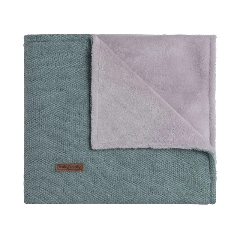 Baby's Only Wiegdeken Teddy Stonegreen 100x135 cm