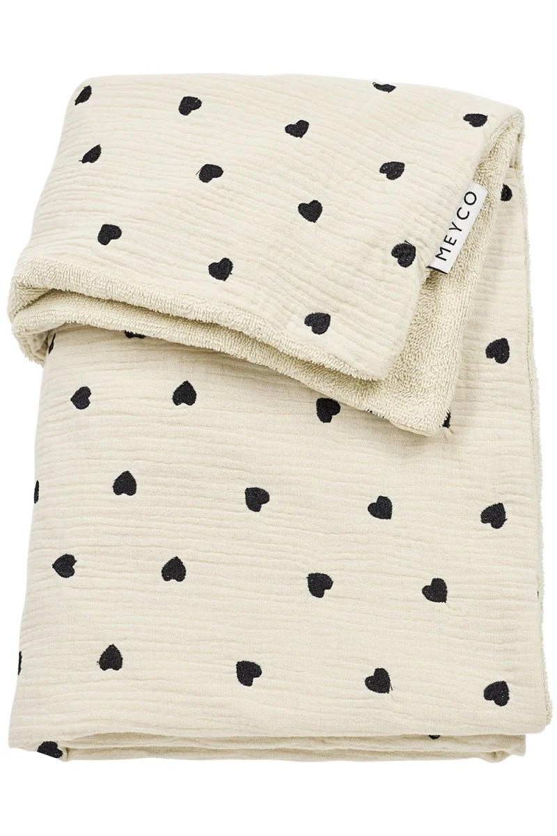 Meyco Wiegdeken Sweet Heart Soft Sand 75X100Cm