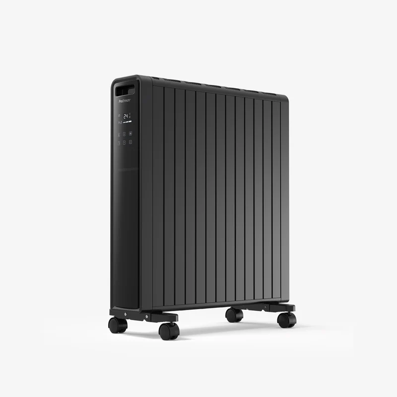 2000W Digital Oil Free Radiator - Black