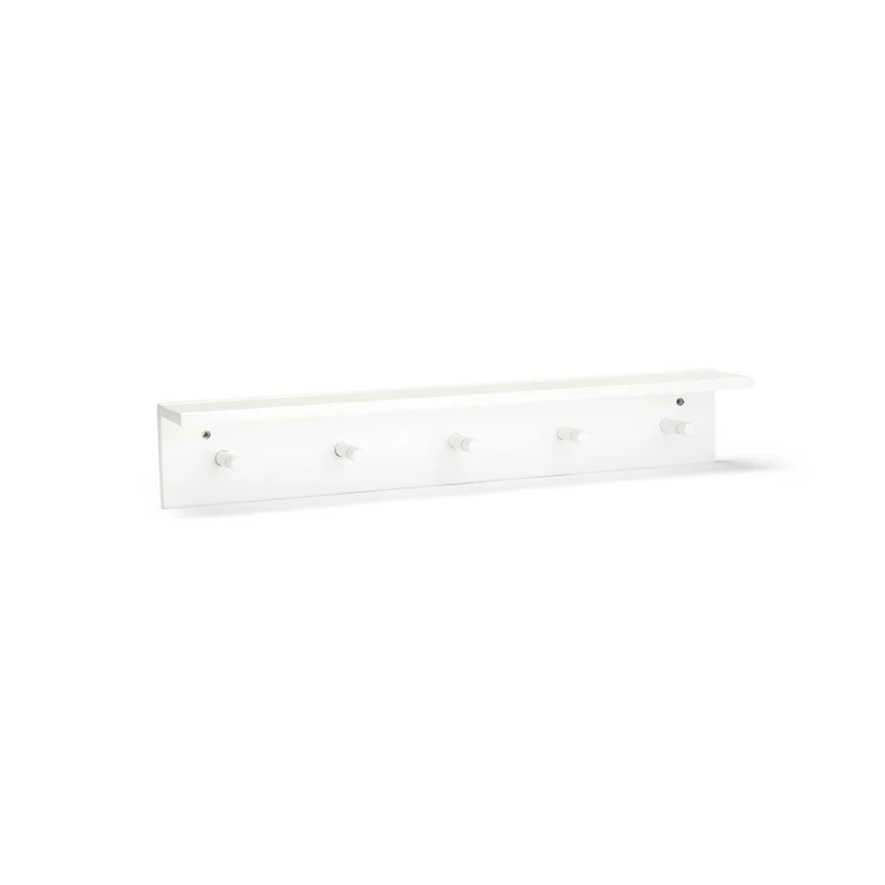 Kid's Concept Wandplank Star Wit met Haken