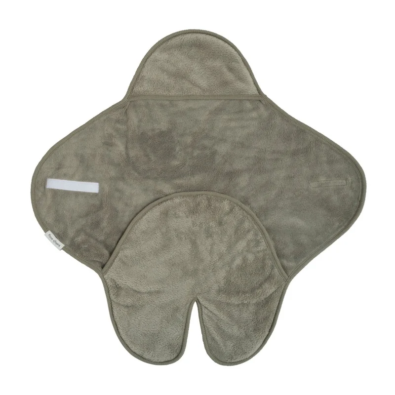 Baby's Only Wikkeldeken Baby Cozy Urban Green met Voetjes