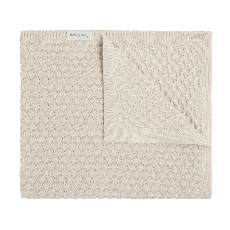 Baby's Only Wiegdeken Sky-Chunky Warm Linen
