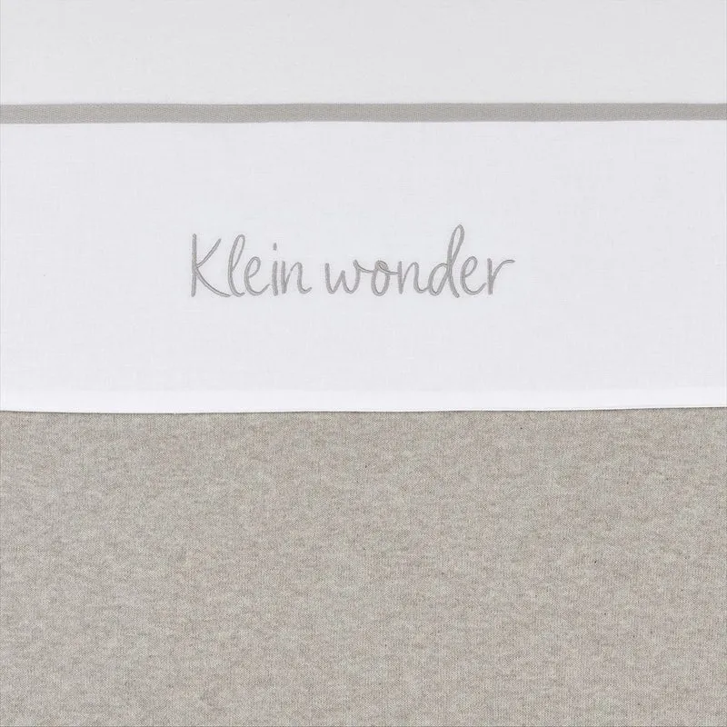 Meyco Ledikantlaken Klein Wonder Greige 100X150cm