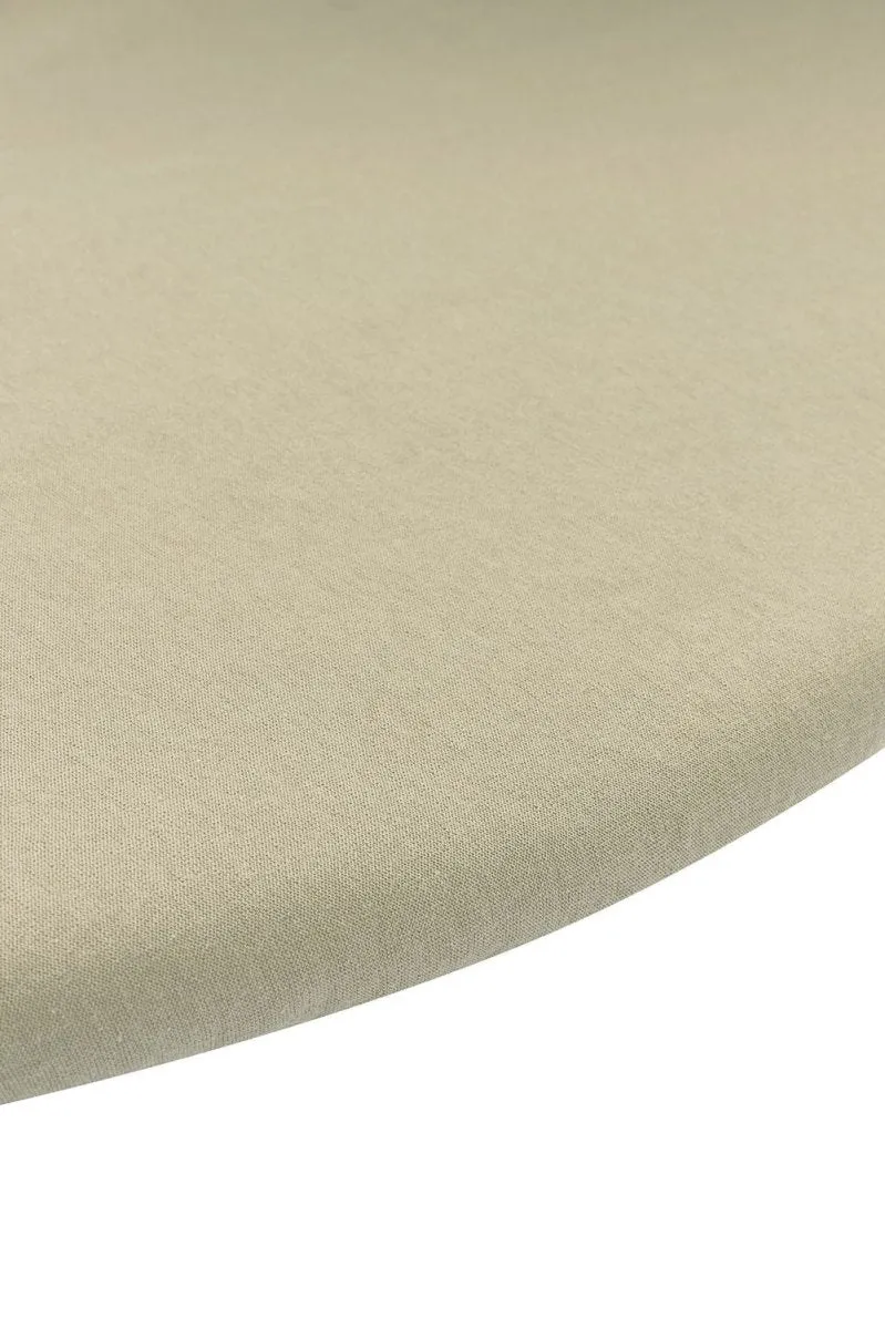 Meyco Hoeslaken Boxmatras Sand Rond 90/95cm