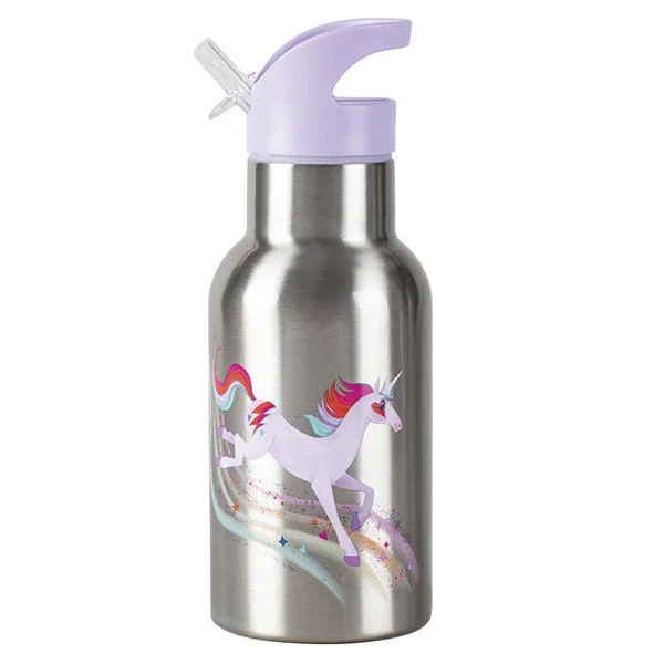 Crocodile Creek Handige Thermische Drinkfles | Galaxy Unicorn