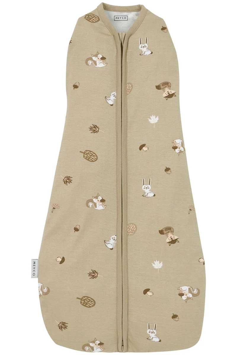 Meyco Slaapzak Baby Forest Animals Sand