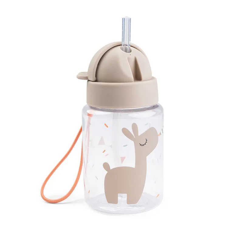 Done By Deer Drinkfles Met Rietje 280ml | Celebration Sand