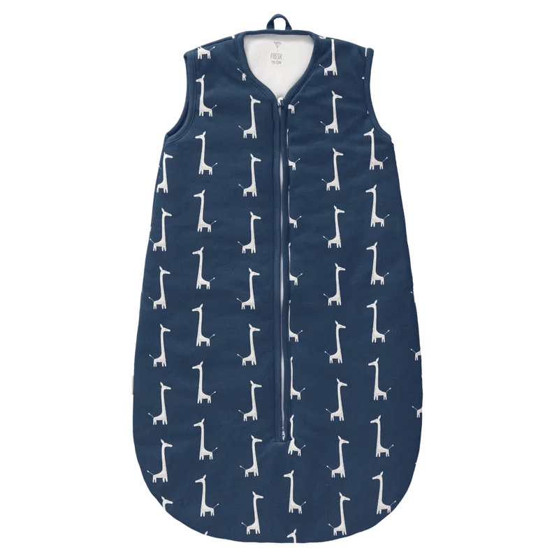 Fresk Slaapzak Baby Slaapzak Met Lichte Voering Giraf Indigo Blue