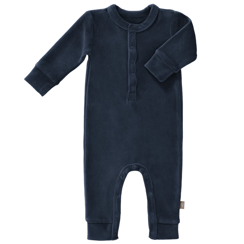Fresk Baby Pyjama Velours Indigo