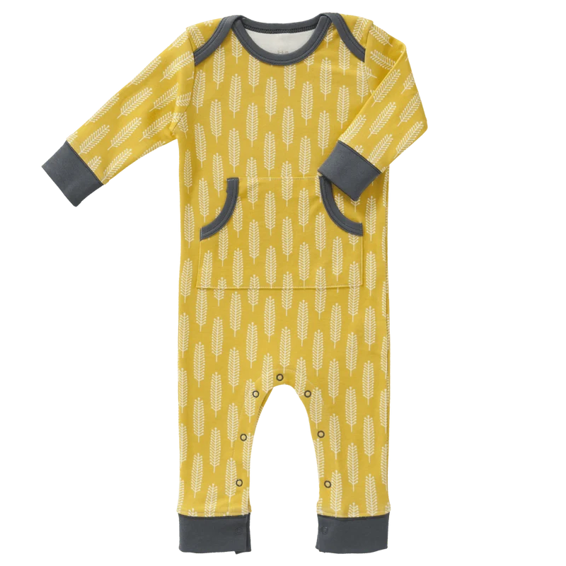 Fresk Baby Pyjama Zonder Voet Havre Vintage Yellow