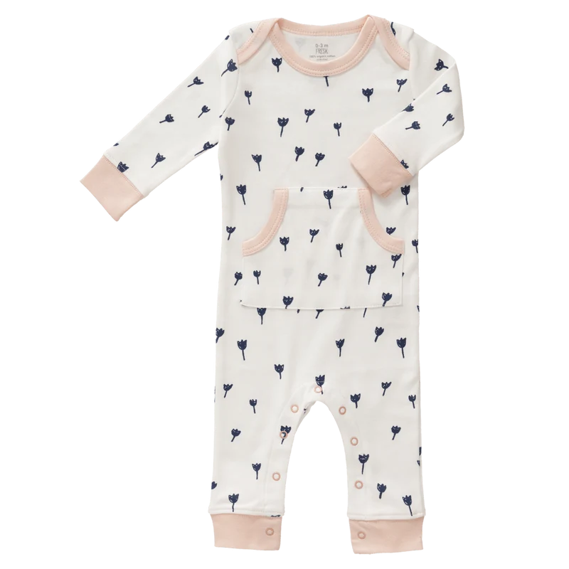 Fresk Baby Pyjama Zonder Voet Tulip Indigo Blue