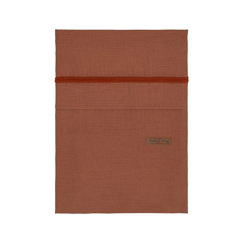 Baby's Only Dekbedovertrek Breeze Roest 100x135cm