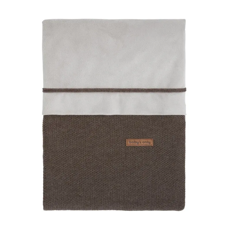 Baby's Only Dekbedovertrek Classic Cacao 80x80cm