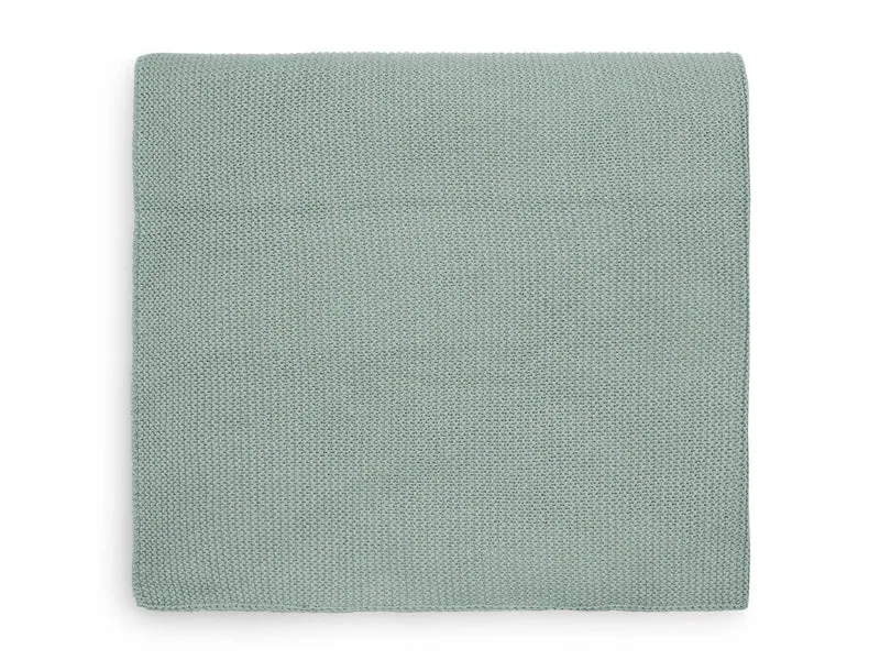 Jollein Wiegdeken Basic Knit Forest Green 75x100cm