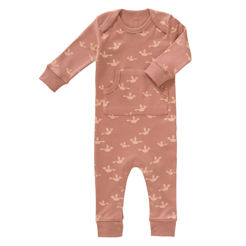 Fresk Baby Pyjama Zonder Voet Bird