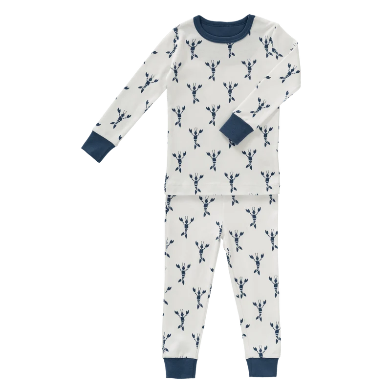 Fresk Baby Pyjama Lobster Indigo Blue 2-delig