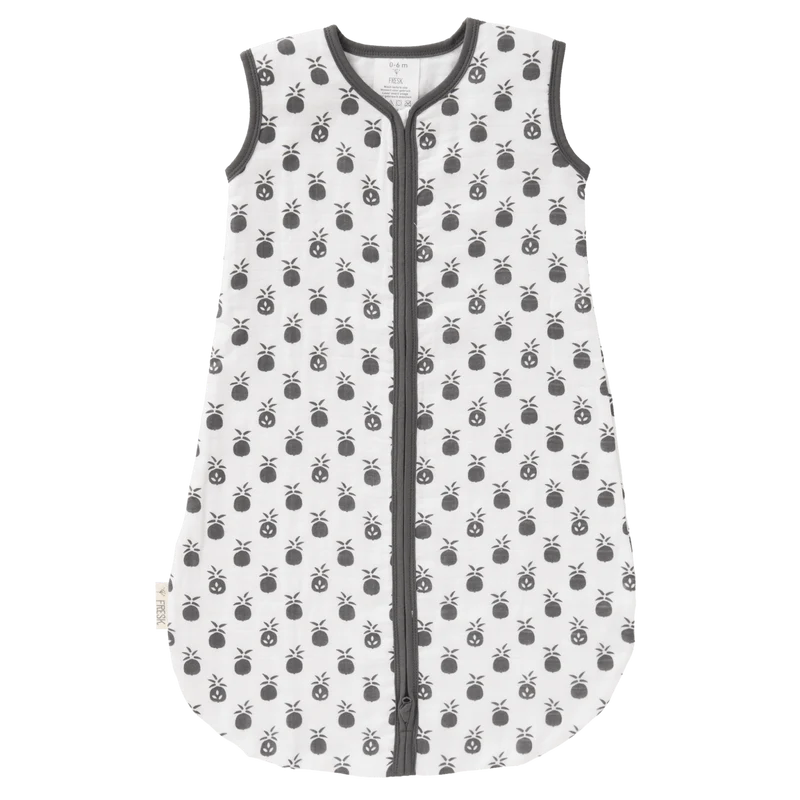 Fresk Slaapzak Baby Muslin Pineapple 2-laags