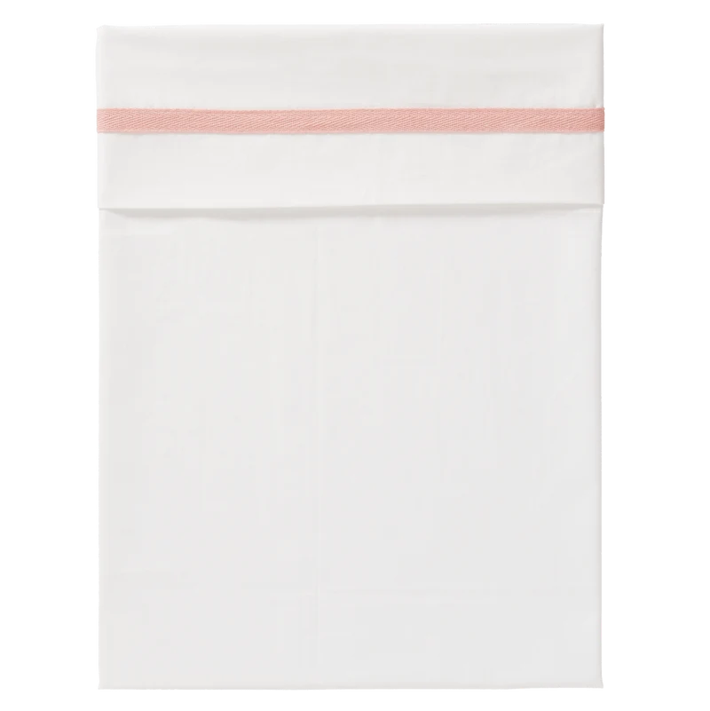 Fresk Wieglaken Vissengraat Mellow Rose 75x90cm