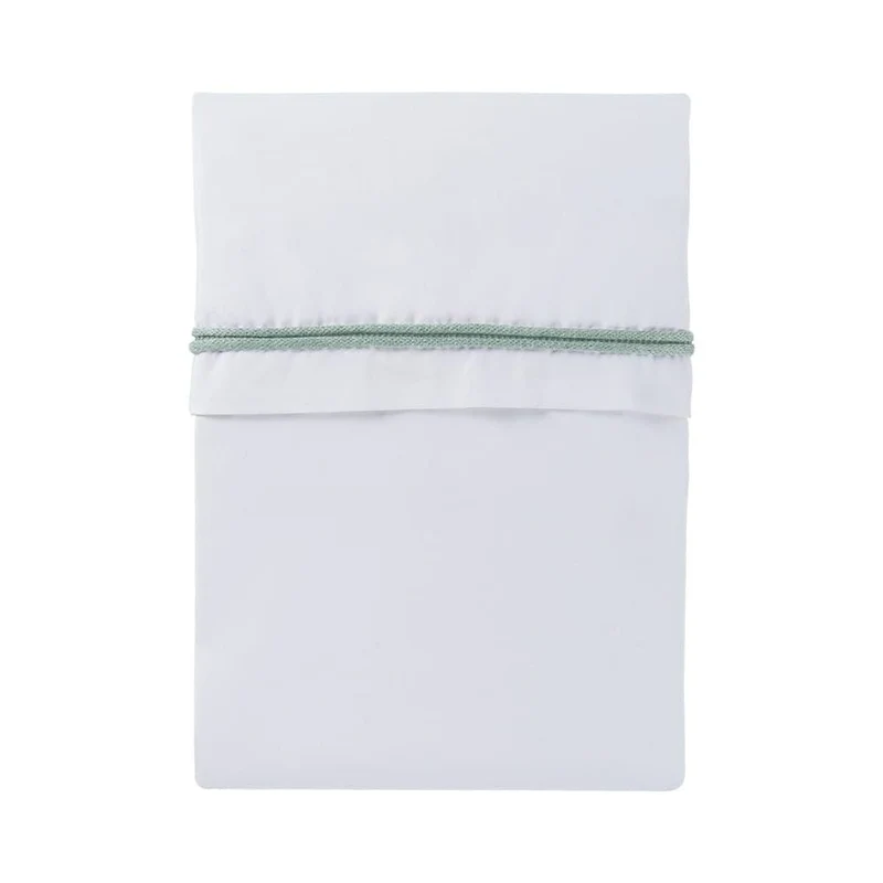 Baby's Only Wieglaken Gebreide Bies Mint/Wit