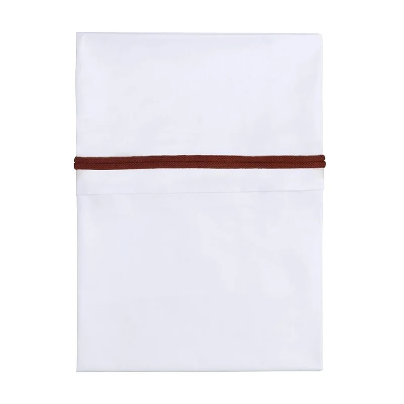 Baby's Only Ledikantlaken Gebreide Bies Brique/Wit