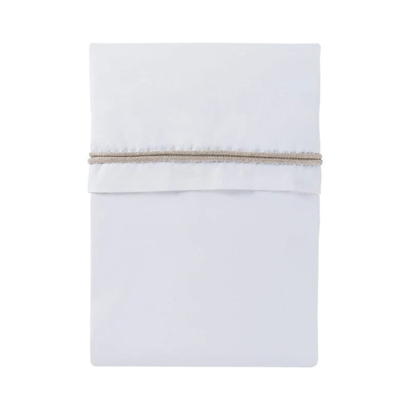 Baby's Only Wieglaken Gebreide Bies Zilver/Grijs/Wit
